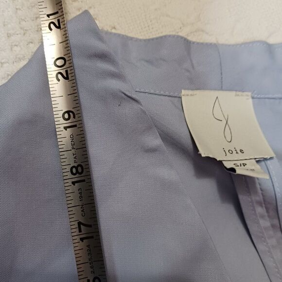 Joie Women's SP Light Blue Blazer Open Front - Picture 7 of 8